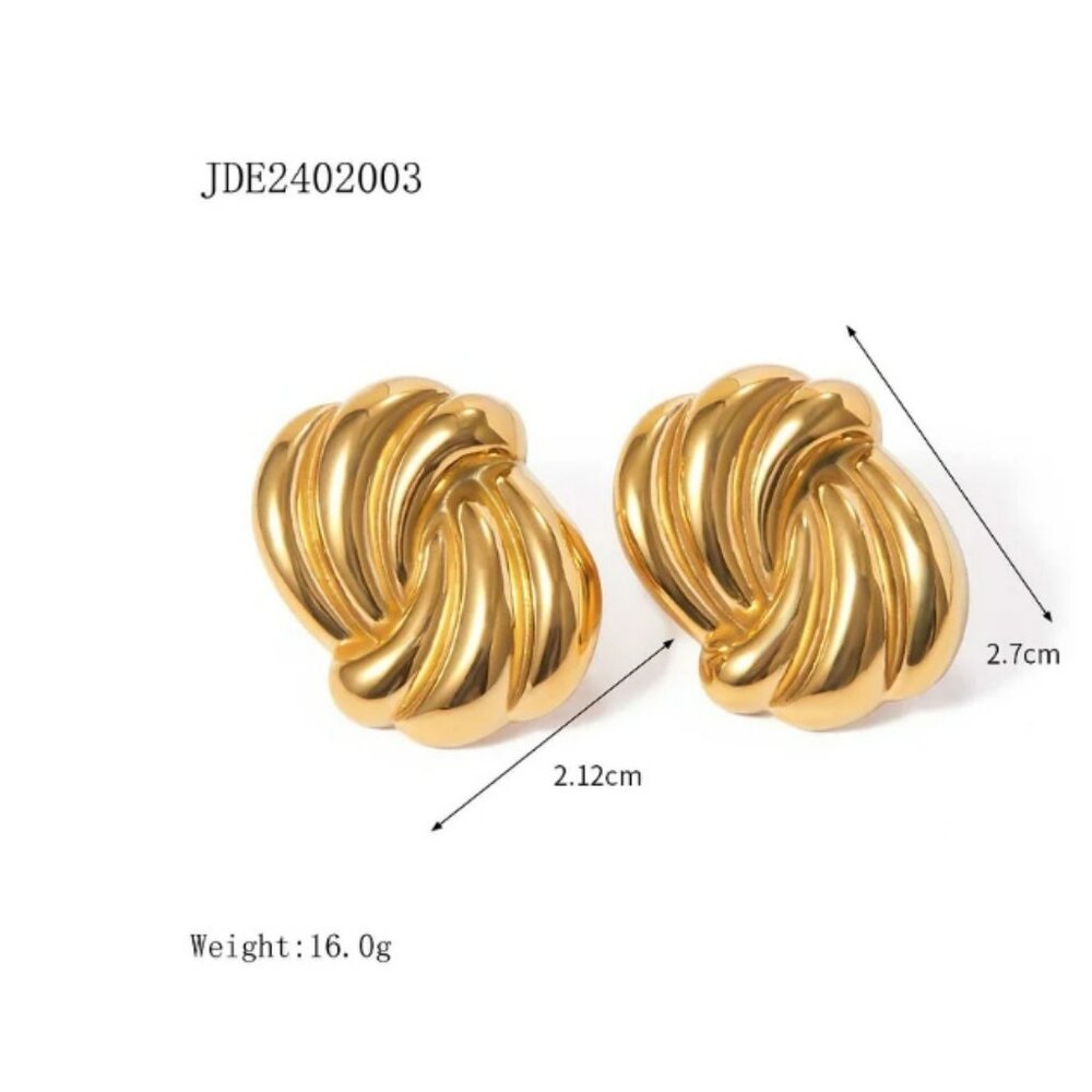 #312 Stainless Steel Geometric Earrings